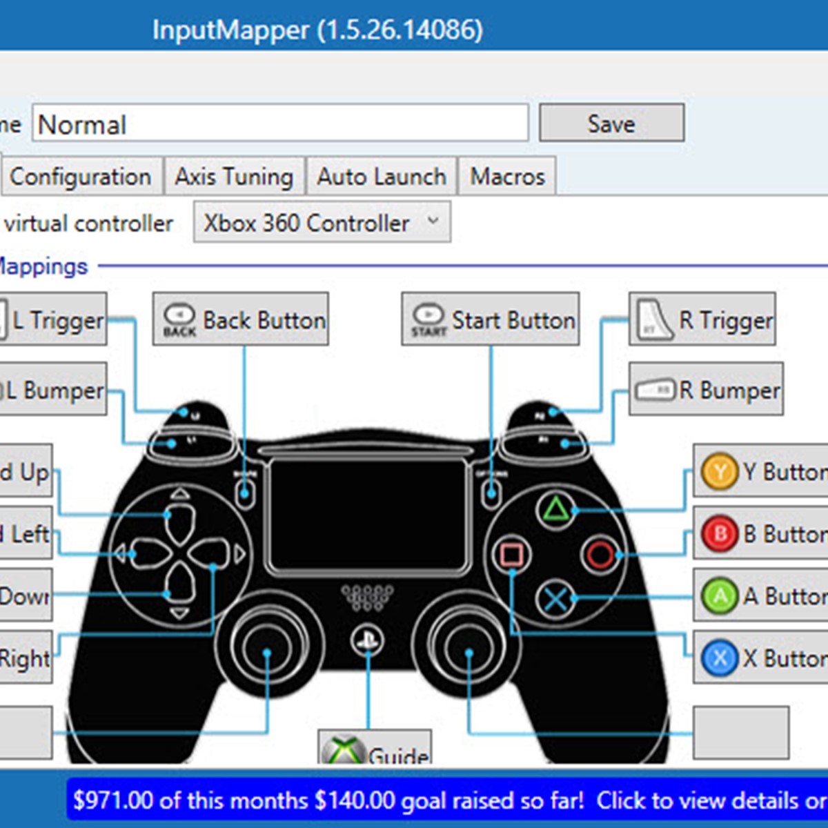 Download input mapper