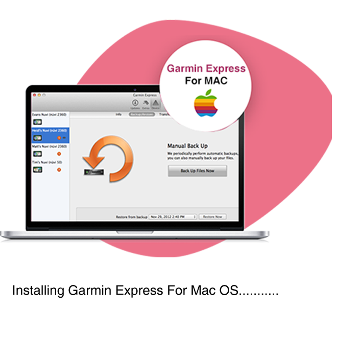 Garmin express macbook
